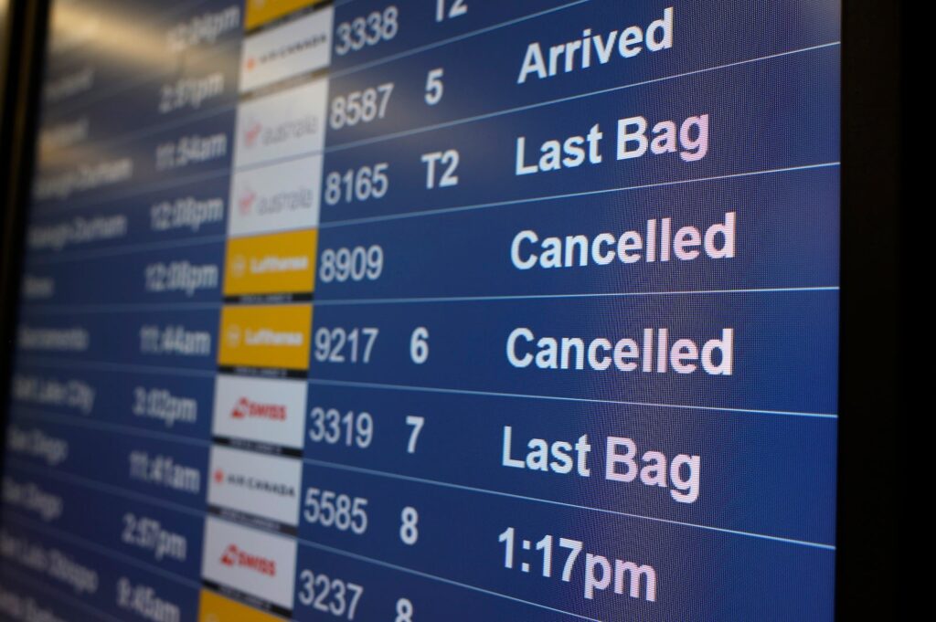Shutdown woes deepen flight delays, cancellations at airports